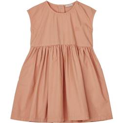 Liewood Nira cotton poplin dress pink Y