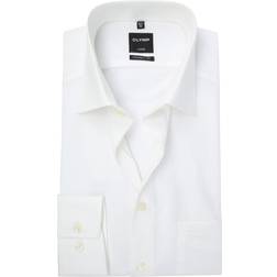 Olymp Modern Fit New Kent Shirt - Beige