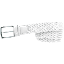 Alberto Basic Braided Belt Women's - White