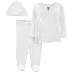 Carter's Baby PurelySoft Side-Snap Set 3-piece - Grey