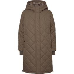 Vero Moda Louise Coat - Grey/Bungee Cord