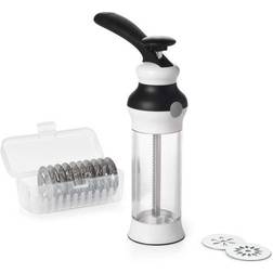 OXO Good Grips Cookie Press with Disk Storage Case Baking Supply
