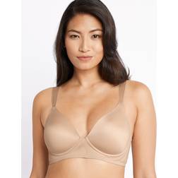 Bali Comfort Revolution Ultimate Wire-Free Support T-Shirt Bra Almond