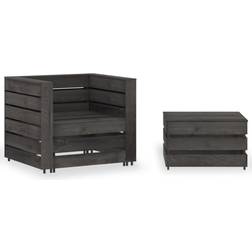 vidaXL Meissa 2 Garden Lounge-Set