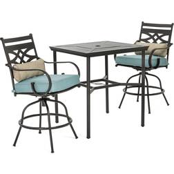 Hanover MCLRDN3PCBRSW2 Montclair Three Bistro Set