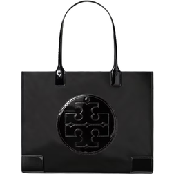 Tory Burch Small Ella Patent Tote Bag - Black