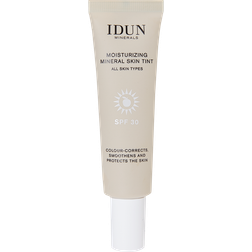 Idun Minerals Moisturizing Mineral Skin Tint SPF30 Vasastan Tan/Deep