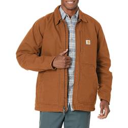 Carhartt Men's Sherpa Lined Coat, Brown