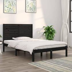 vidaXL Bed Frame Black Sängram