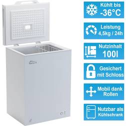 TroniTechnik Gefriertruhe Kühltruhe Kühlfach 110L PRO