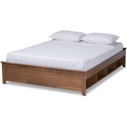 Baxton Studio King Anders Wood Bed Frame