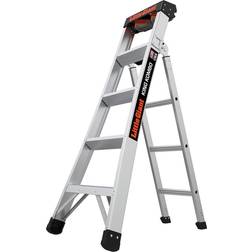 Little Giant Ladder Systems Ladders King Kombo Pro Aluminum 5' Ladder Multicolor