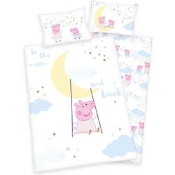 Herding Baby Best Peppa Pig Renforcé-Bettwäsche 40x60