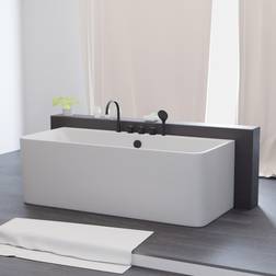 TroniTechnik Freistehende Badewanne Acrylbadewanne Standbadewanne Saria 170cm