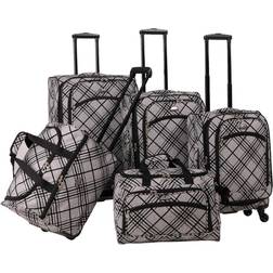 American Flyer Stripes 5 Spinner Luggage