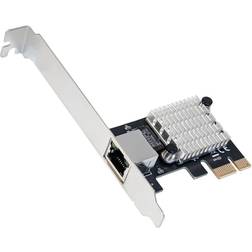 Syba SY-PEX24076 Single Port 2.5 Gigabit Ethernet Pci-e X1 Controller Card Nic