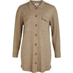 Object Rib Knit Shirt - Fossil