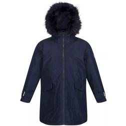 Regatta Kid's Adelyn Waterproof Parka Jacket - Navy (RKP247-540)