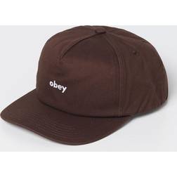 Obey Hat Men colour Brown