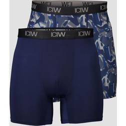 ICANIWILL Sport Boxer 2-pack Navy/grey-XXL