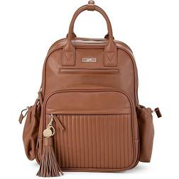 Ju-Ju-Be Million Pockets Faux Leather Diaper Backpack