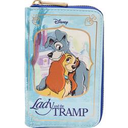 Loungefly Lady and the Tramp Classic Book Wallet - As Shown