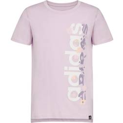 Adidas Girls' Vented T-Shirt - Purple Tint