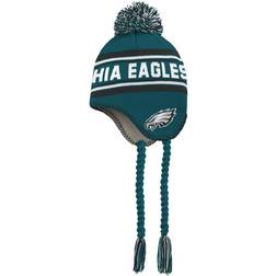 Outerstuff Preschool Midnight Green/Black Philadelphia Eagles Jacquard Tassel Knit Hat with Pom