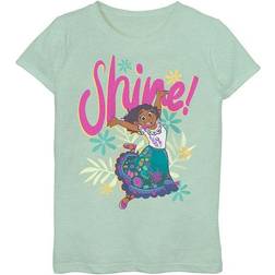 Disney Girl Encanto Mirabel Shine! Graphic Tee Mint