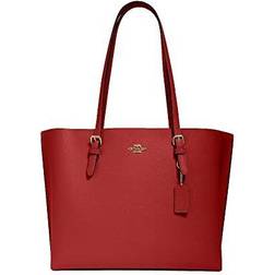 Coach Mollie Tote - Gold/Red Apple