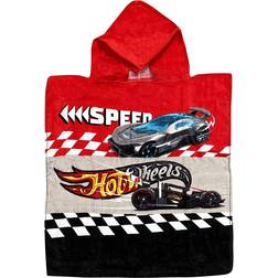 MCU Hot Wheels Kids Hooded Poncho Towel