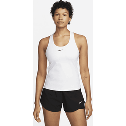 Nike Swoosh Medium-Impact Sports Bra Tank, Women's, White