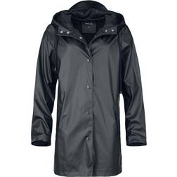 Noisy May Classic Raincoat - Black