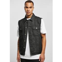 Urban Classics Denim Vest Vest black