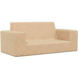 vidaXL 2-Seater Sofa for Children Soft Plush