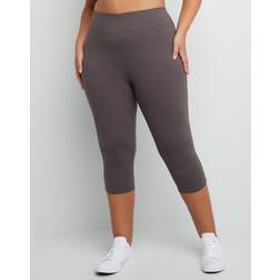 Just My Size Women's Plus-SizeStretch Jersey Capri Length Leggings