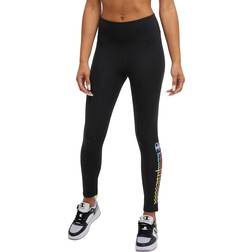 Champion Women's High-Rise Logo-Graphic Leggings Black