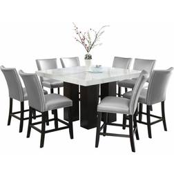 Steve Silver Camila Dining Set 54x54" 9