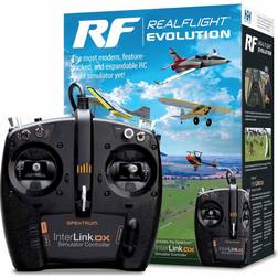 GreatPlanes RealFlight Evolution Flygsimulator med InterLink DX Controller, RealFlight