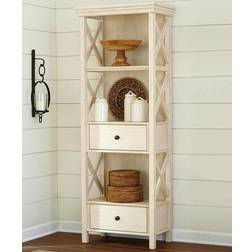 Ashley Signature Bolanburg Cottage Chic Display Glass Cabinet