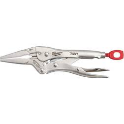 Milwaukee TORQUE LOCK 6"" Long Nose Pliers" Gripetang