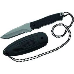 Herbertz Neck-Knife, Tanto-Klinge, Kunststoff-Schalen, robustes