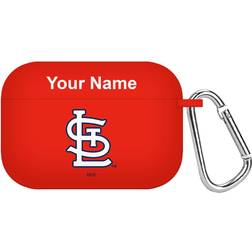 Artinian St. Louis Cardinals Personalized Silicone AirPods Pro Case Cover