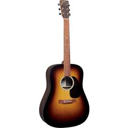 Martin D-X2e Macassar Ebony Sunburst Dreadnought Acoustic-Electric Guitar