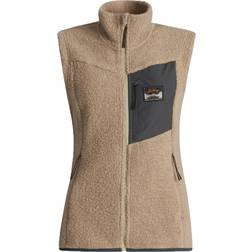 Lundhags Flok Wool Pile Vest Women Sand