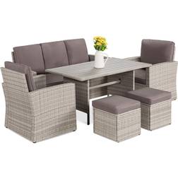 Best Choice Products 7-Seater Patio Dining Set