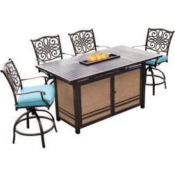 Hanover Traditions 5 pc. Patio Dining Set