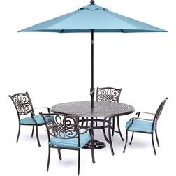 Hanover TRADDN5PC-SU Traditions Five Patio Dining Set