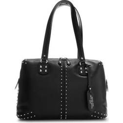 Michael Kors Astor Large Studded Leather Tote Bag - Black