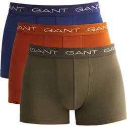 Gant 3-pak Trunk Green/orange